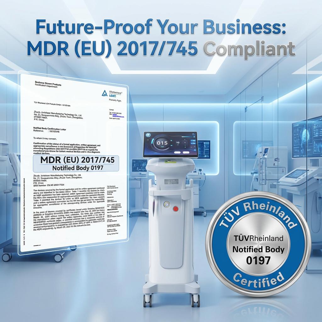 How to evaluate the laser bar quality in a diode laser hair removal machine.