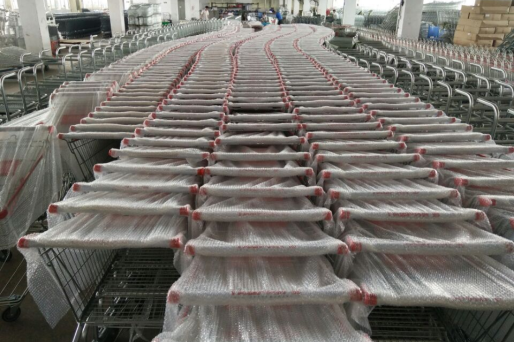 Good News! Our Company Shipped 1000 Pieces Shopping Trolley to US this week