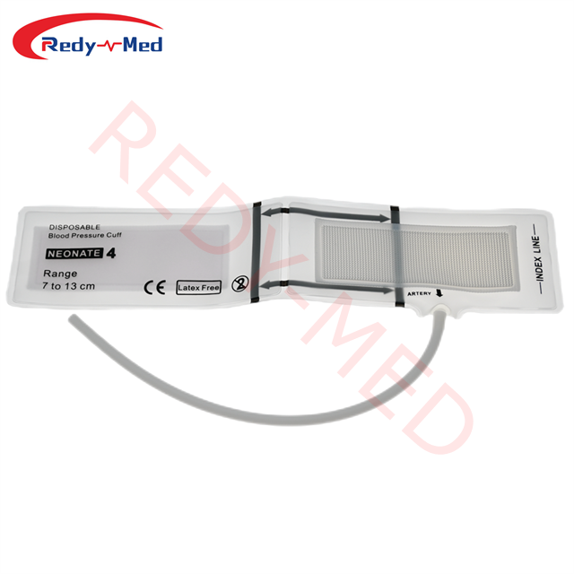 Disposable Neonate Single Tube Blood Pressure Cuff,Neonate Disposable NIBP Cuff