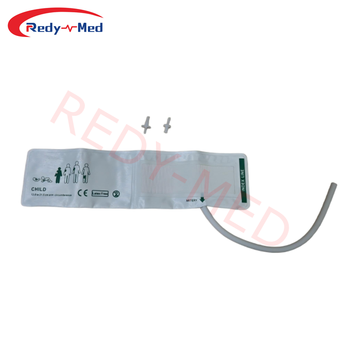 Disposable Child/Pediatric Single Tube Blood Pressure Cuff,Child/Pedicatric Dsispoable NIBP Cuff