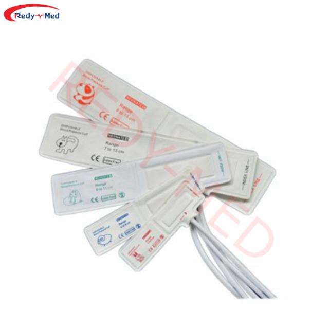 Veterinary Animal Disposable Single Tube NIBP CUFF,Veterinary Disposable Blood Pressure Cuff
