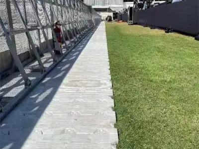 Heavy Duty Grass Protection Flooring to Prevent Lawn Damage from Vehicles
