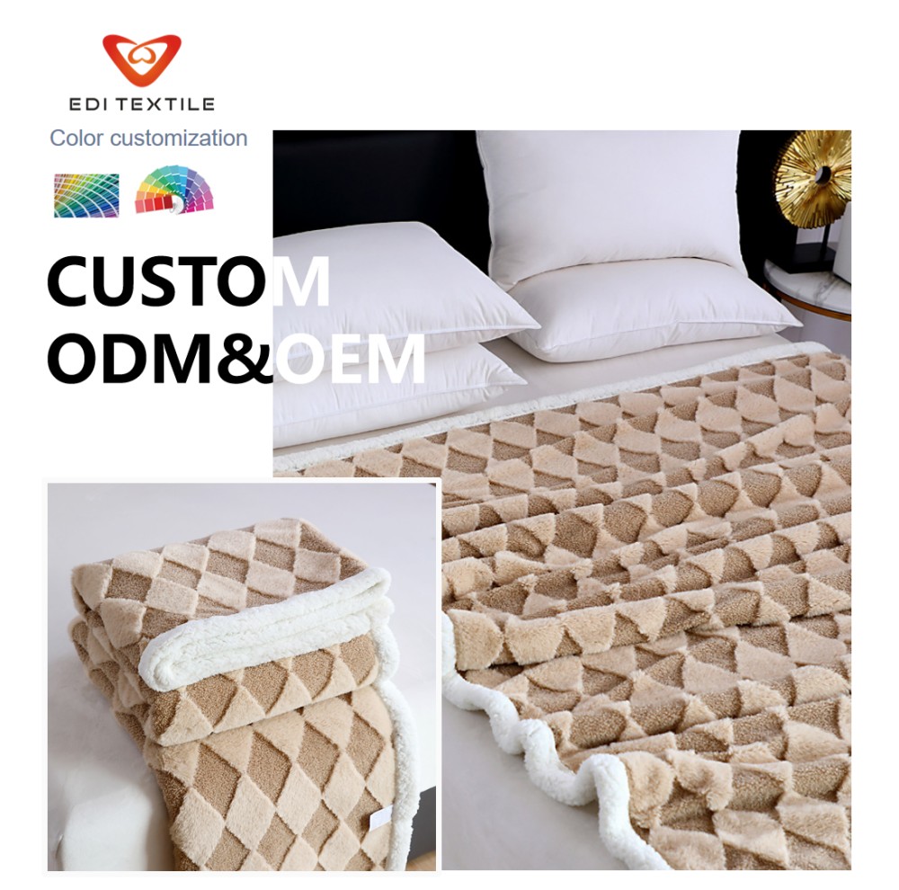Sherpa Baby Throw Blanket Ultra Soft Non-irritant Reversible Plush Blanket for Kids Nursery Bedroom Warm Fuzzy Blanket for Toddler Nap Stroller Daily Use