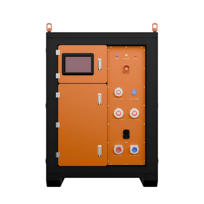 Newly Designed 100kWh/60kW Mobile BESS Equipped with DC Fast Charging Connector & 3‑Phase AC Output Customizable Color Available