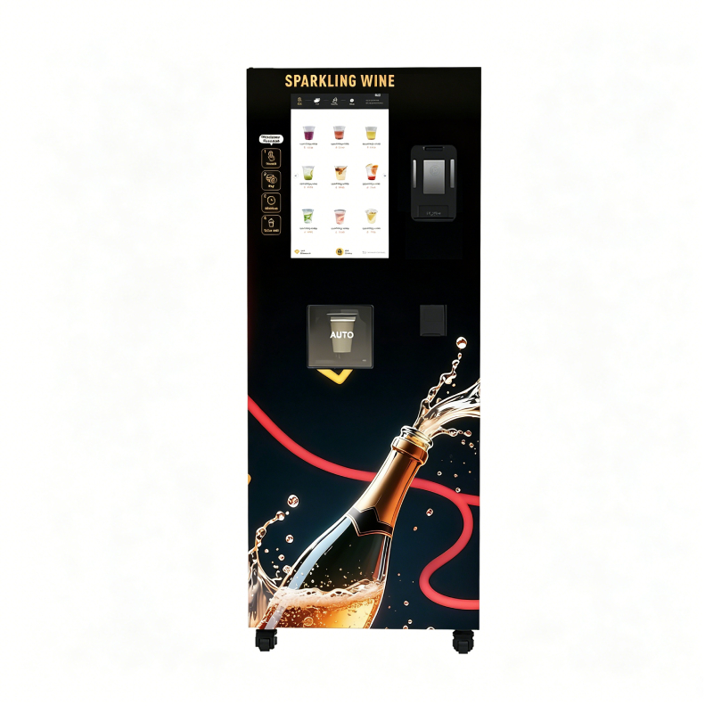 Mesin Vending Wain Berbuih Pintar GS701 – Penyelesaian Minuman Layanan Diri 24/7