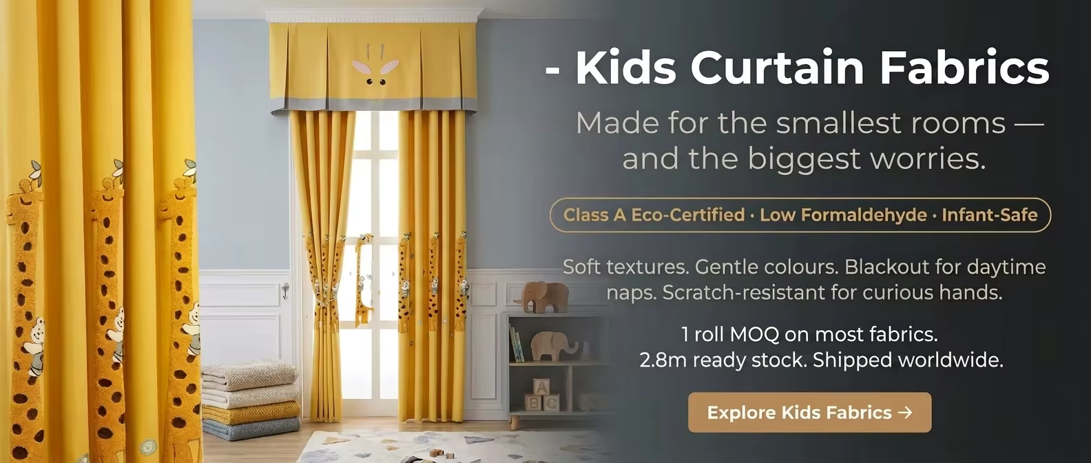 Kids Curtain Fabric