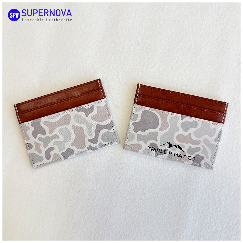 Laserable Leatherette Card Wallet 