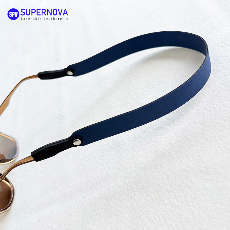 Laserable Leatherette Eyeglass Strap