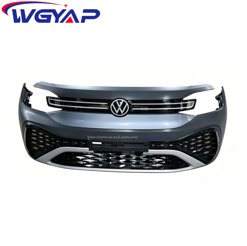 WGYAP OEM 5NN807217 AK GRU 2022 టిగువాన్ VW కారు ముందు బంపర్ గ్రిల్, వోక్స్వేగన్ యాక్సెసరీస్ ముందు గ్రిల్ లైట్