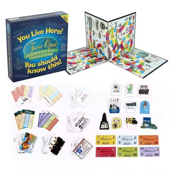 Un glossario dei termini utilizzati dal produttore di giochi da tavolo
