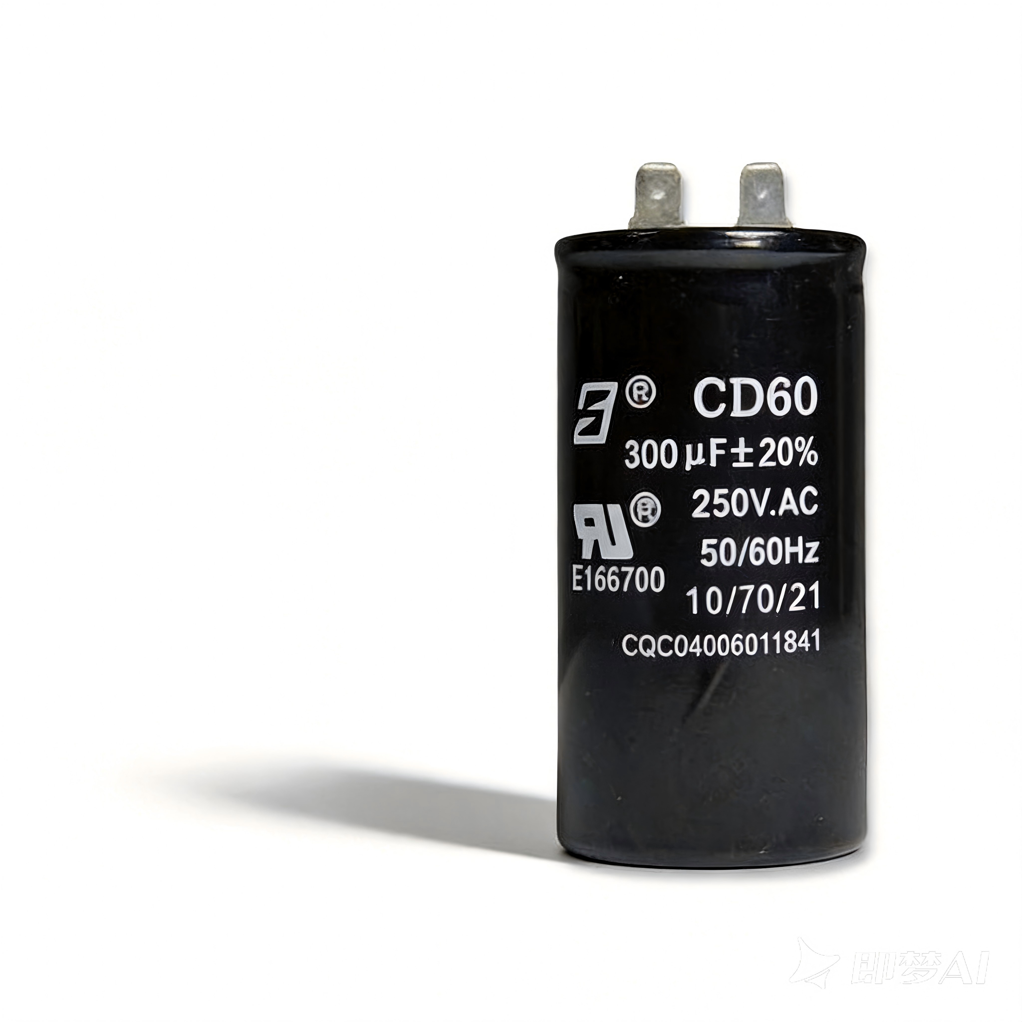 Пусковой конденсатор переменного тока CD60, 250 В / 300 В, 2+2, толщина 250, выводы для водяного насоса