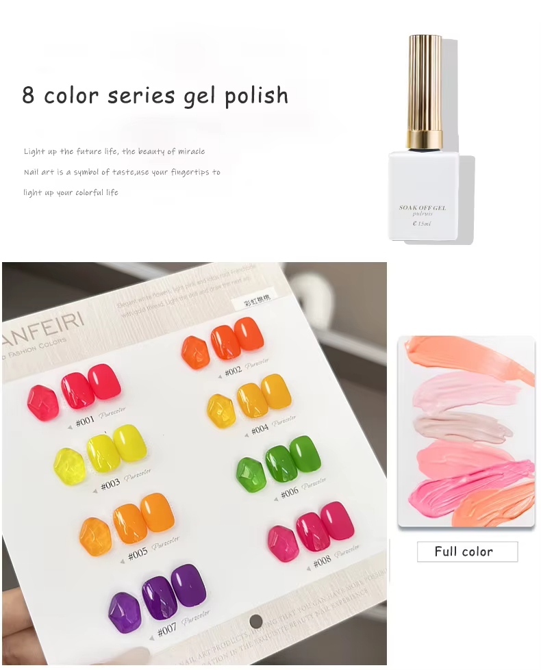Precision in a Bottle: The Benefits of One-Bottle, One-Color Nail Gel