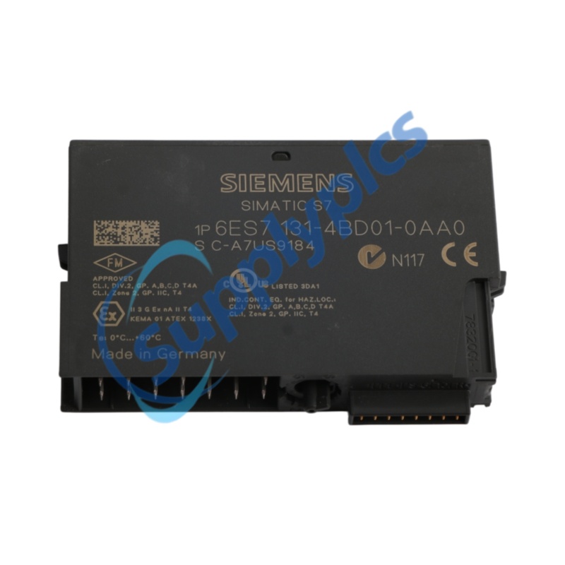 Siemens 6ES7131-4BD01-0AA0 ET 200S distributed I/O Digital electronic module 4DI DC24V ST Ready For Ship