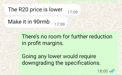 "Make It 90 RMB" — Why We Said No, and What We Did Instead