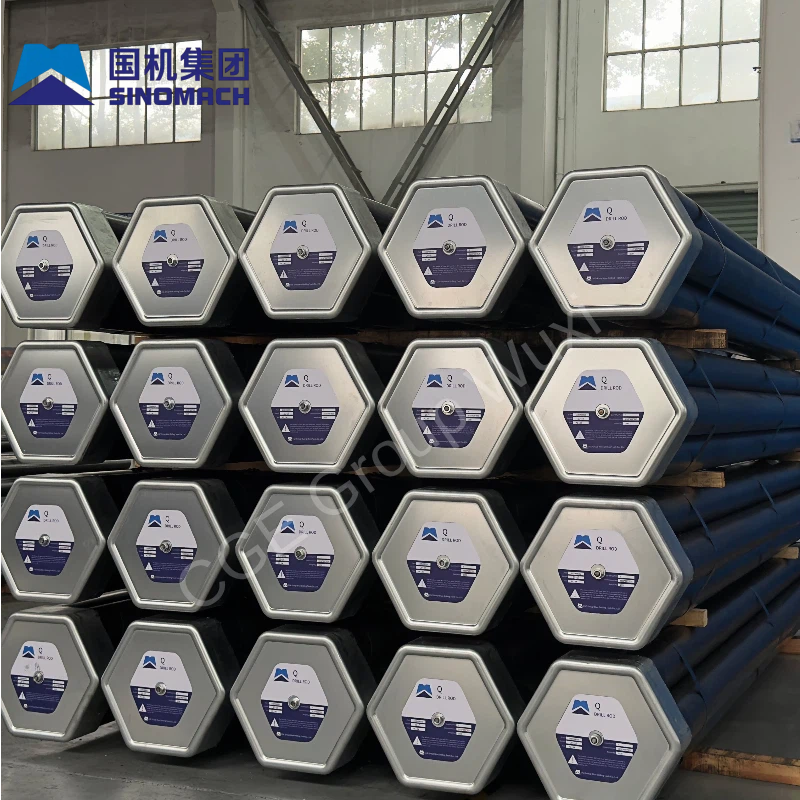 PHD PQ ZT950 steel wireline core drill pipe rod, specification 114.5*6.6mm