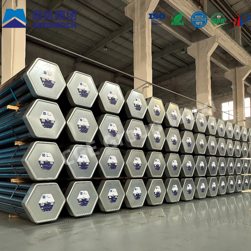 HTWH 1.5m/ 2m/ 3m Thin Wall Drill Rod Pipe