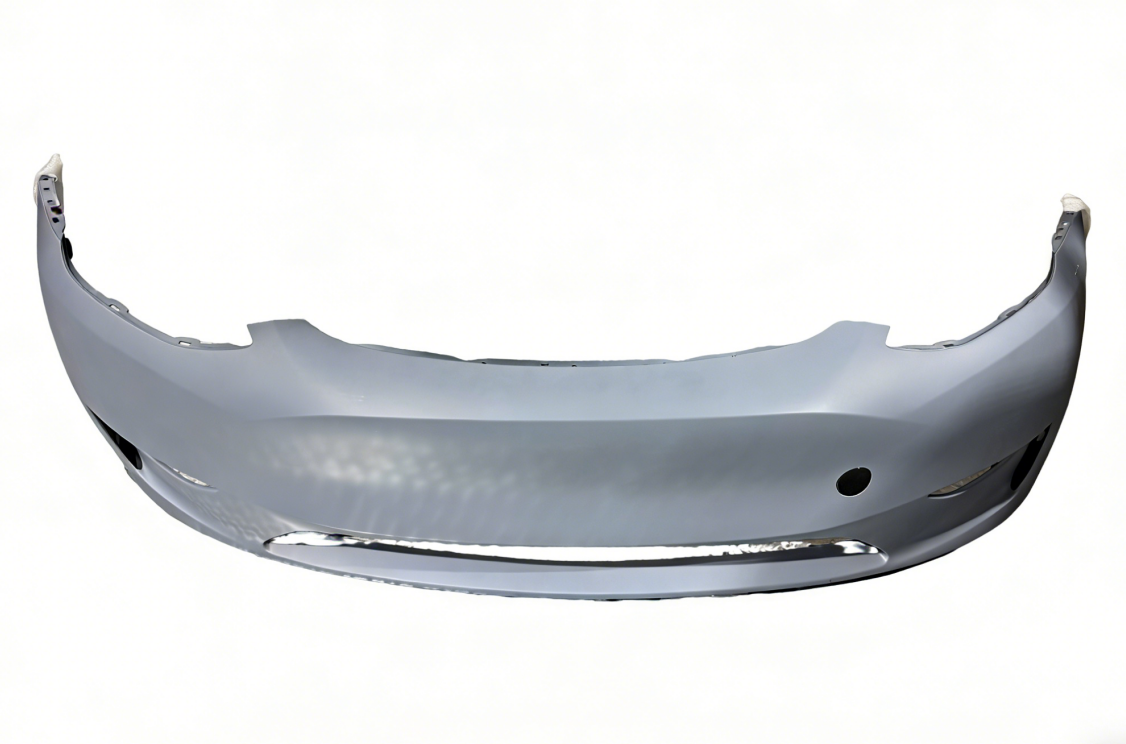 Harap na Bumper ng Model Y OE 1493736-SC-C, Mataas na Presisyong Pagmold, Na-primed na Pwede, Katugma sa Orihinal na Radar at Sensor, Hindi Nakakasira sa Instalasyon, Para sa Repair Shop at Pananatiling Fleet