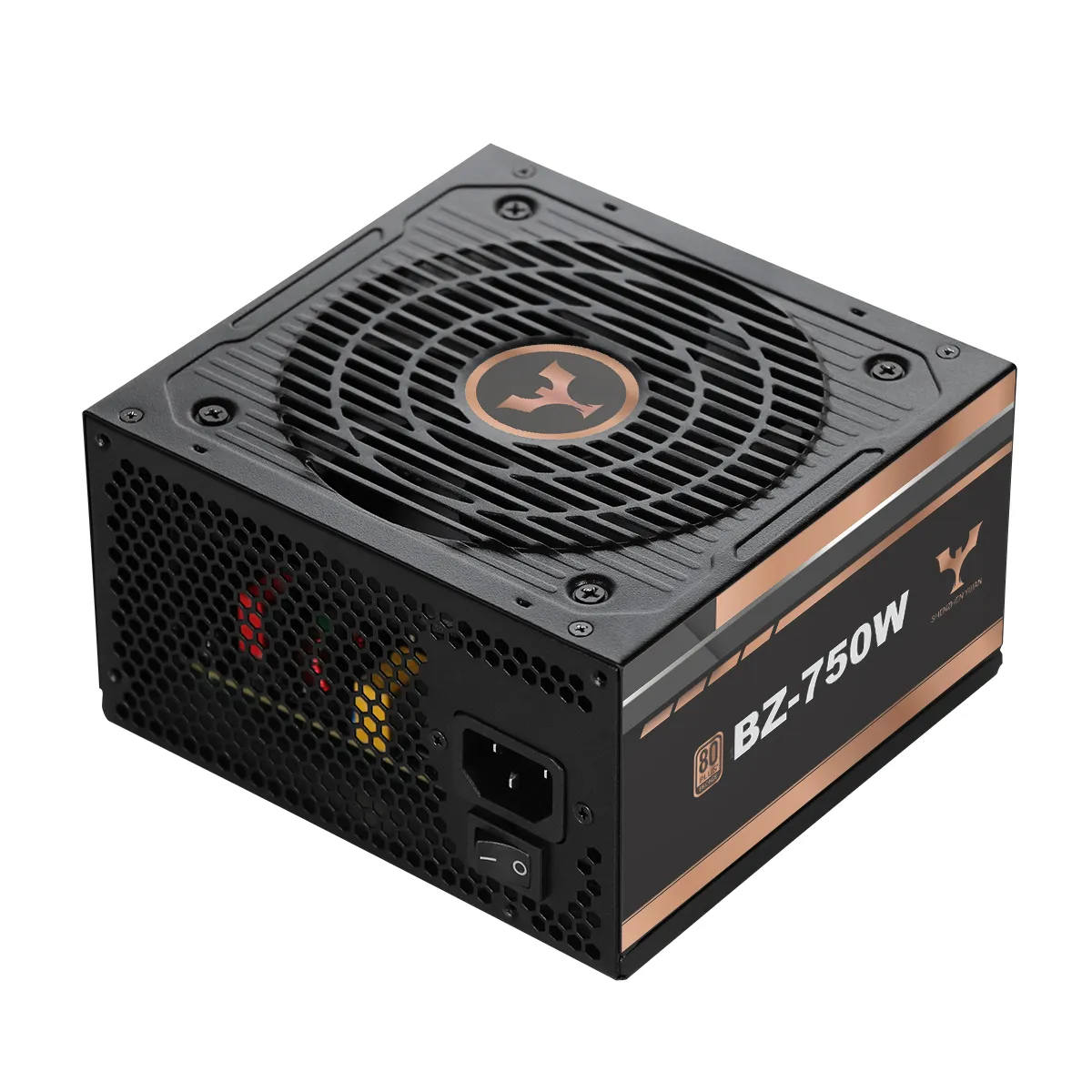 What affects the efficiency of a PC power supply?