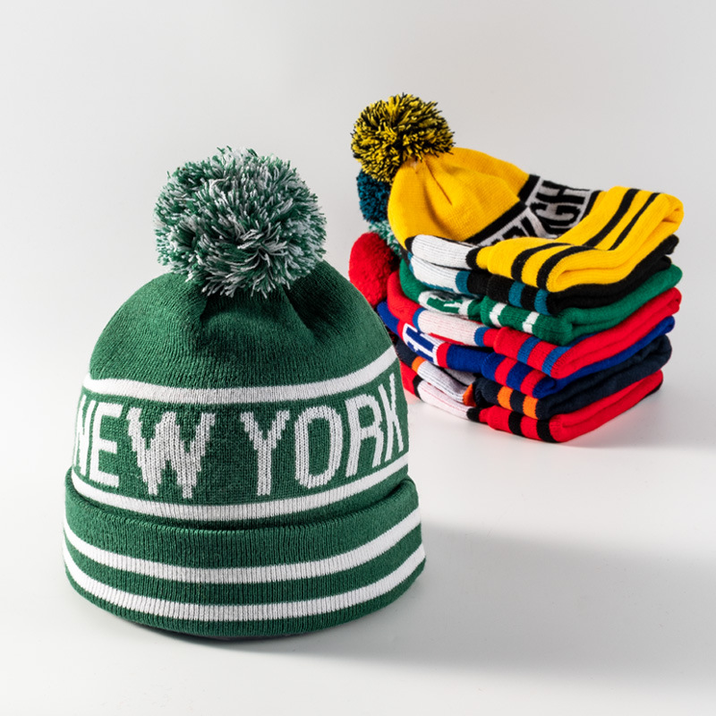 Jacquard Beanie Hat For Wholesale