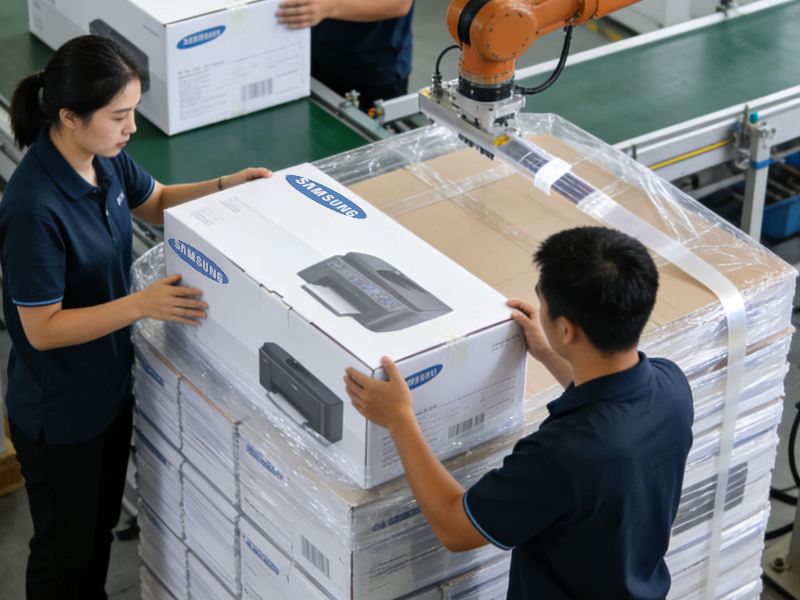 A Samsung és a Sellmore csomagolási innovációt fejleszt ki kiváló minőségű nyomtatott hullámpapír-megoldásokkal