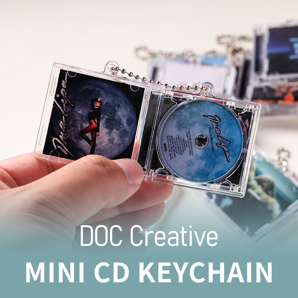 Mini CD Keychain