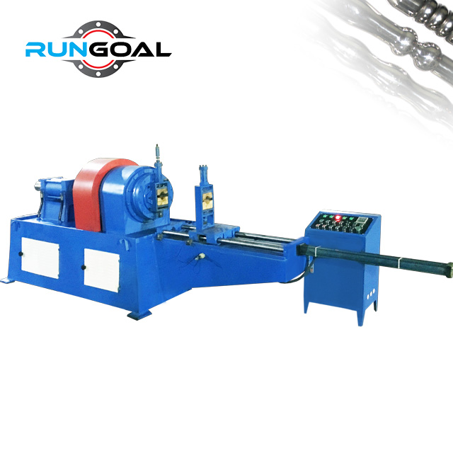 Semi Automatic Tube Embossing Machine Make Fence Gate Window and Stair Handrail