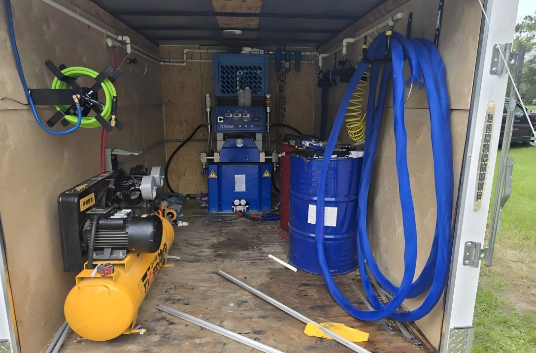 K7000 Spray Machine: An All-in-One Solution for Waterproofing, Corrosion Protection, and Pipeline Safeguarding Projects3