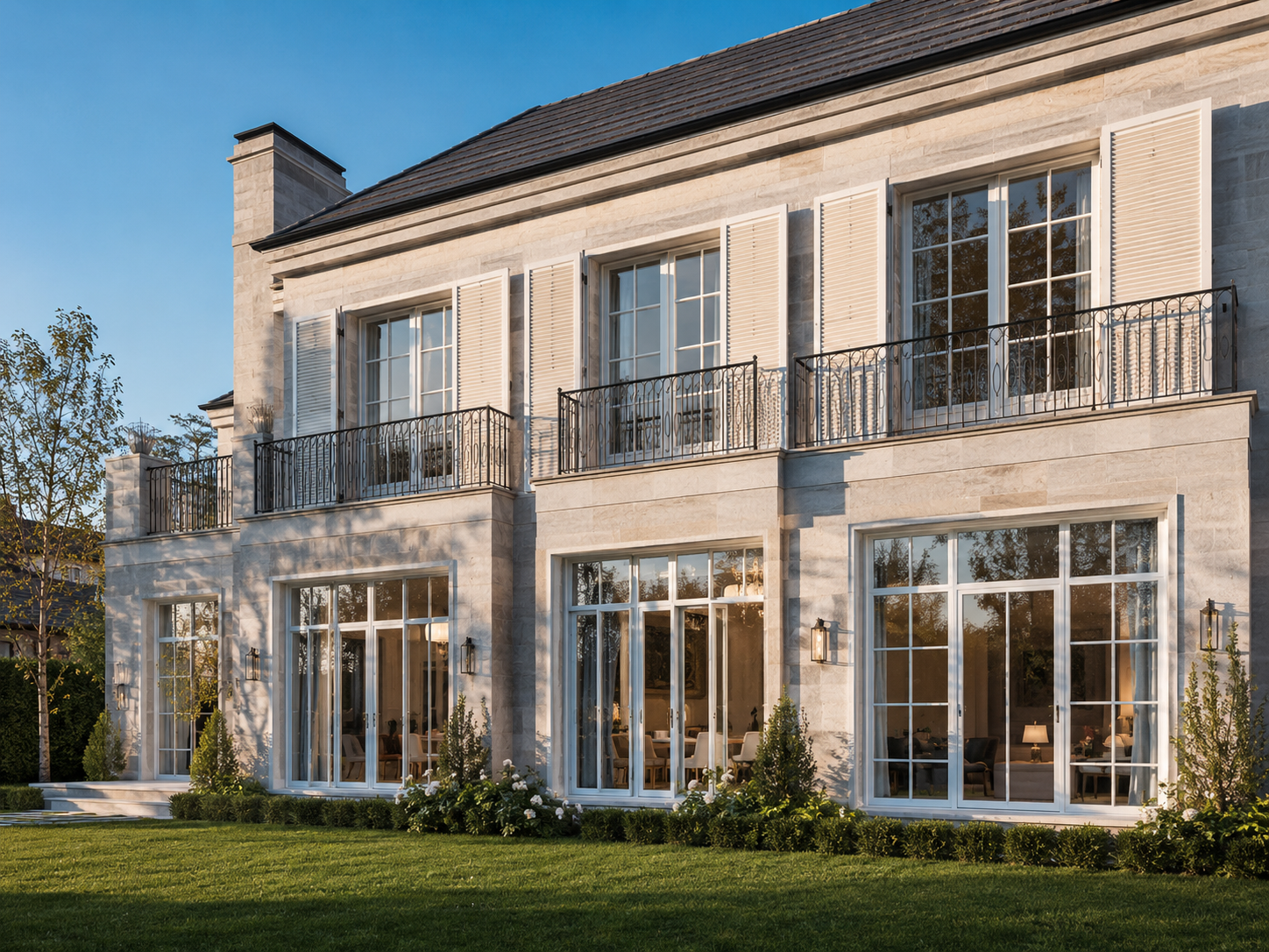 Overview of french balcony doors