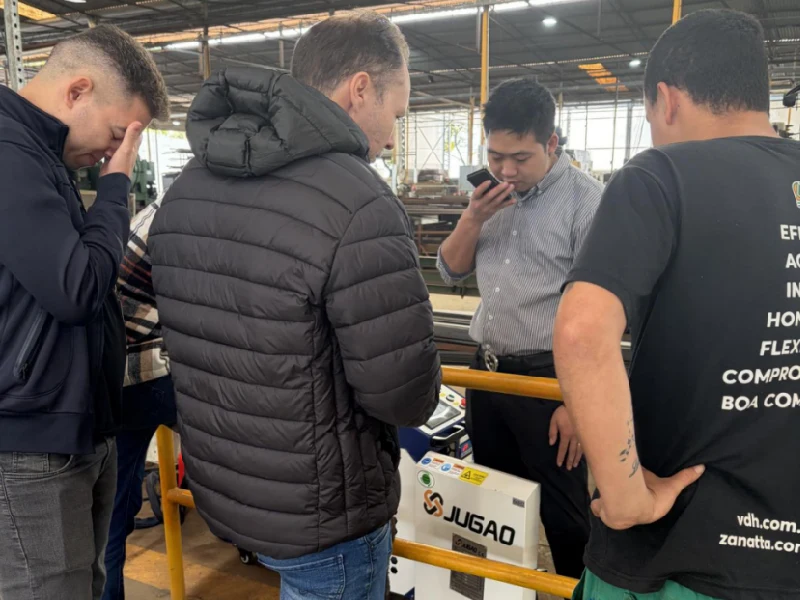Across Mountains and Seas, Service Without Borders: JUGAO After-Sales Team Successfully Completes Large-Scale Equipment Installation and Training in São Paulo, Brazil