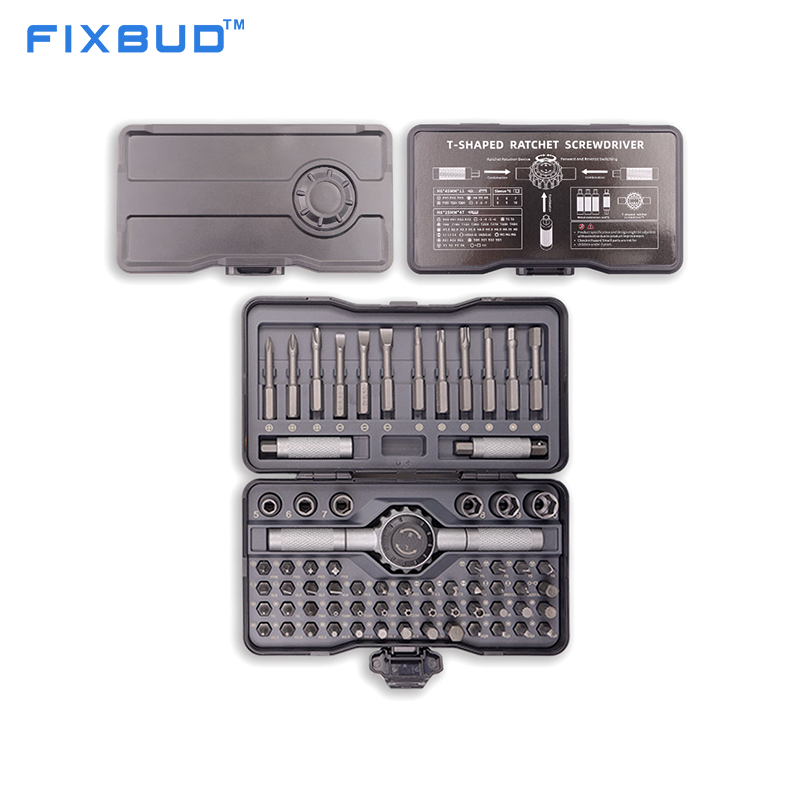 69-in-1 Ratcheting Screwdriver Set – S2 Bits, 6 Sockets & 4 Extension Rods, OEM Factory Direct