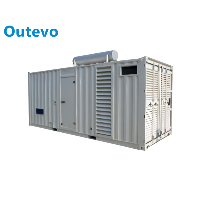 1500kW Containerized Natural Gas Generator Set Integrated Mobile Gas Genset for Large Project Emergency Power