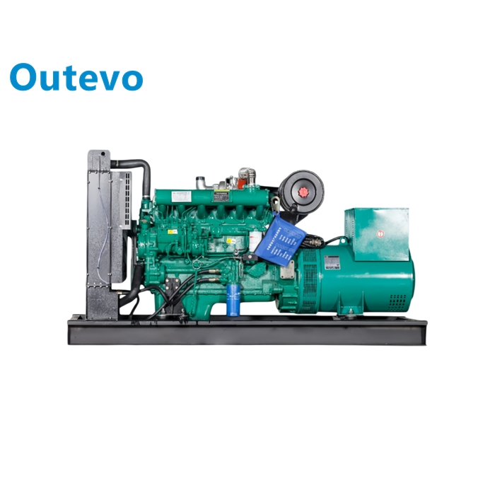 300kW Open Frame Diesel Generator Set Heavy Duty Industrial Power Unit for Construction Site Factory Backup