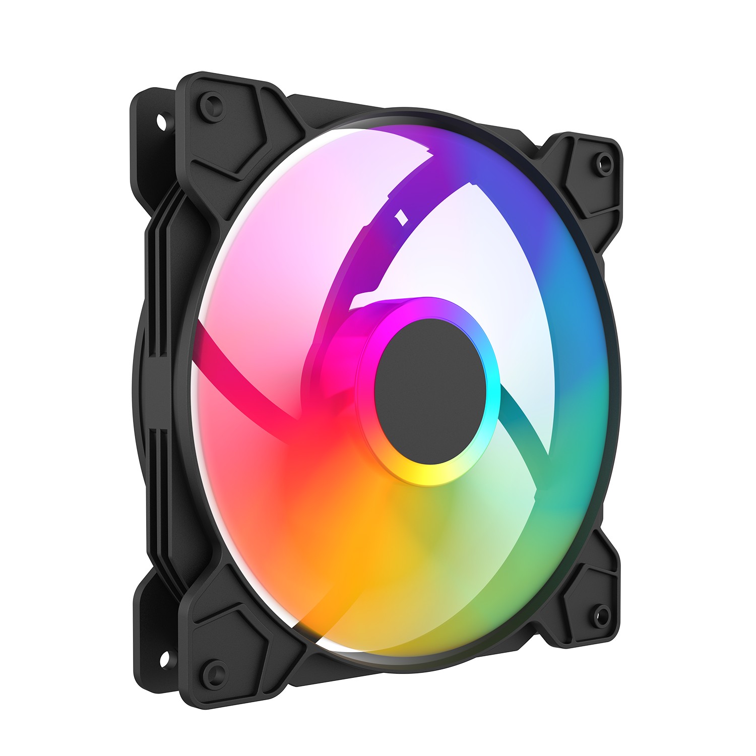ZF140B 140mm ARGB PWM PC Case Fan, Ultra-High-Airflow Large Size Cooling Fan