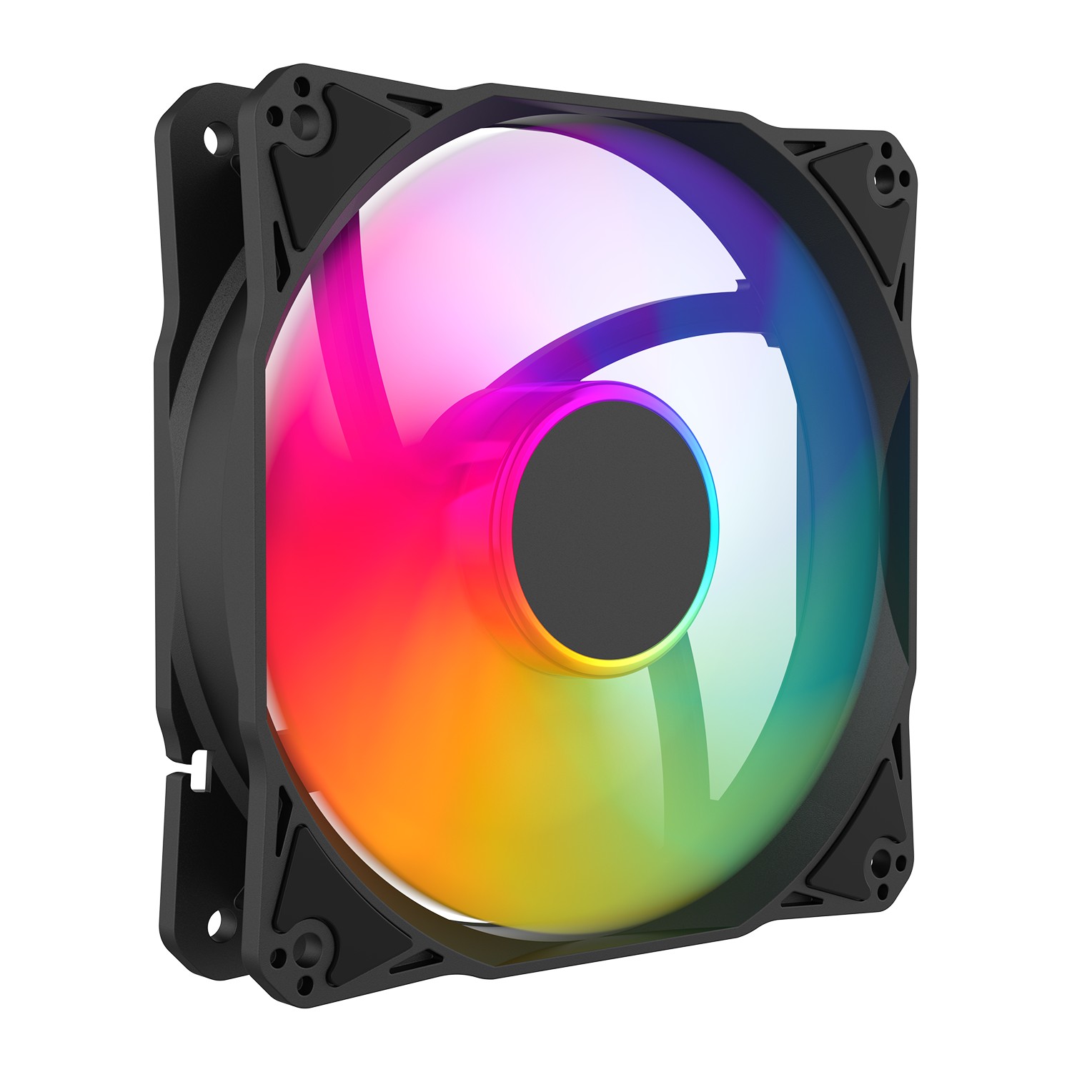 YF120Q 120mm ARGB PWM PC Case Fan, High-Speed Low-Noise Cooling Fan