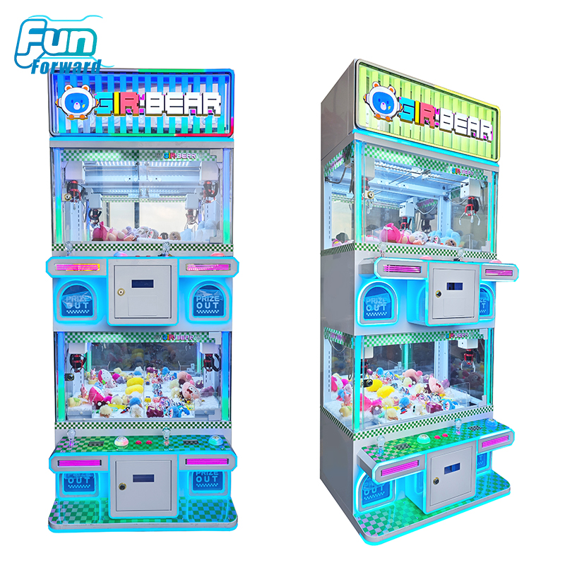 Mesin Cakar Arcade Grosir untuk 4 Pemain, Mesin Kran Mainan