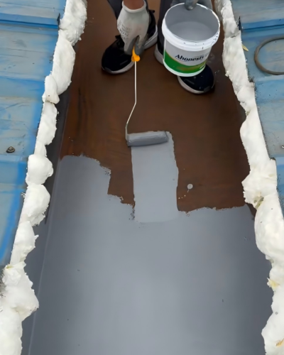 One Application, Three Major Problems Solved – Food Plant Roof Repair Case2