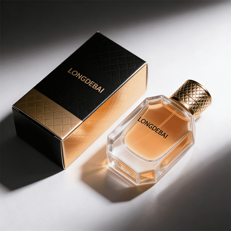 Bottla vojta tal-perfum ta' 50ml pjanġata b'kappell ta' lega ta' żink b'disinn ta' diamanti