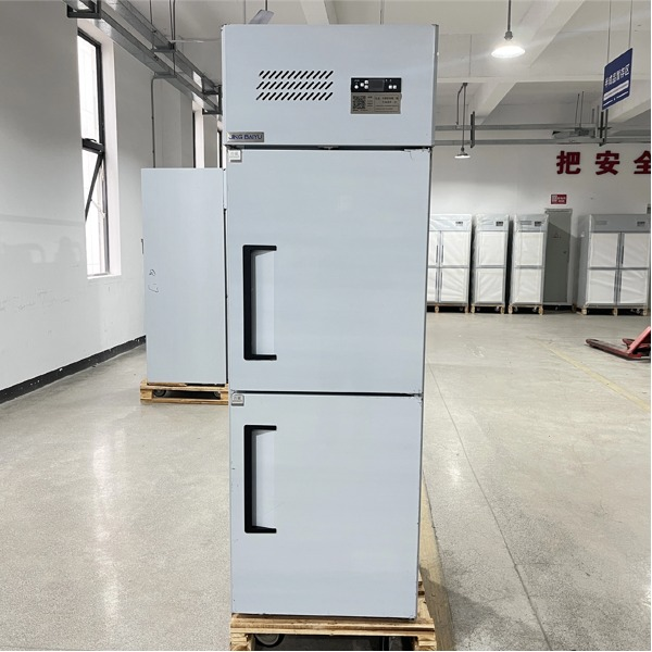 What capacity commercial freezer meets restaurant daily storage needs?