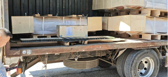 XCMG Parts Exported to South America for Equipment Maintenance