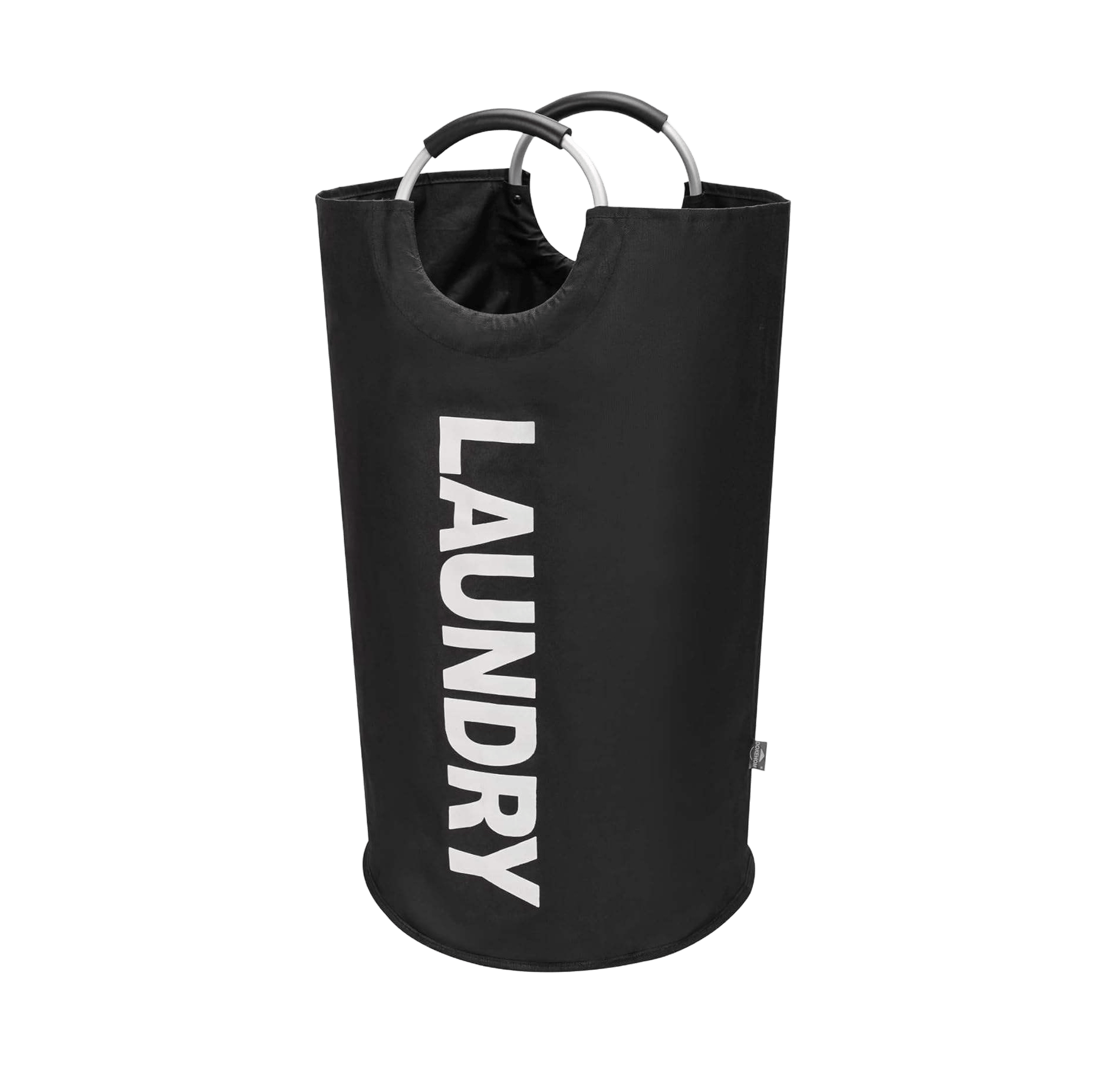 Sac à linge pliable, autostable, grand panier à linge de 90 L, étanche et pliable
