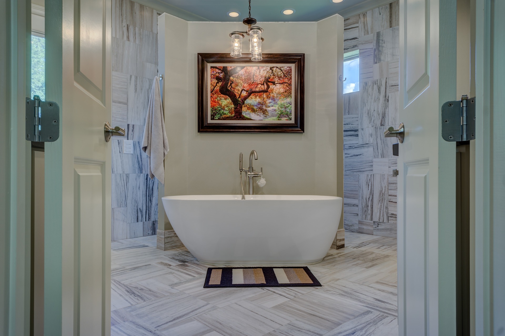 Rangement pour salle de bain