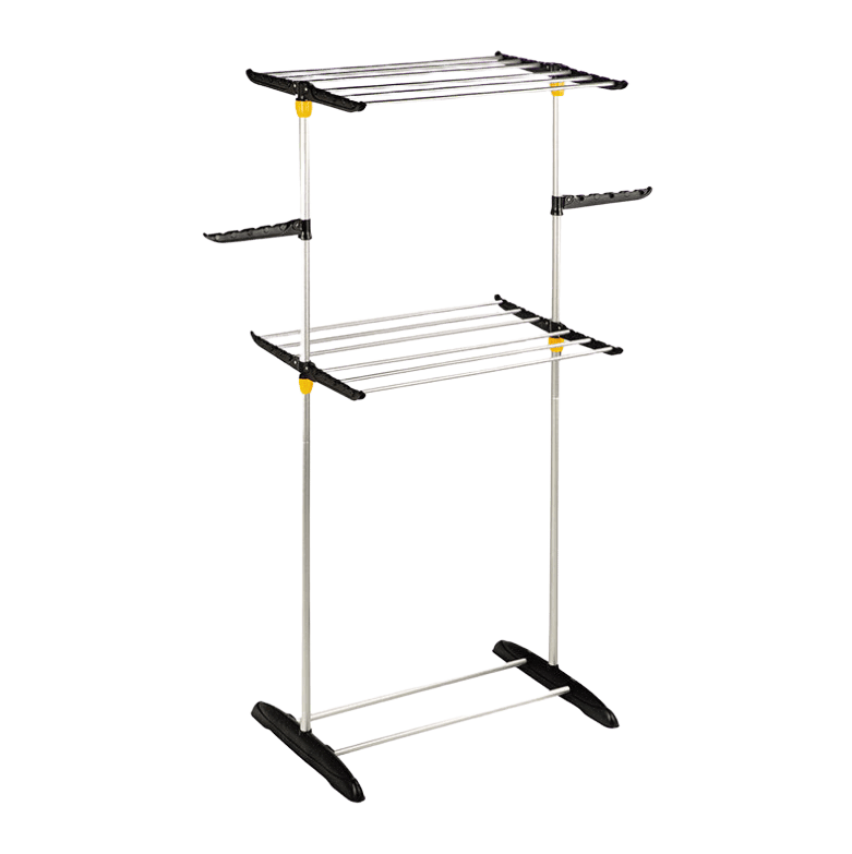 Grand séchoir à linge extensible et réglable
