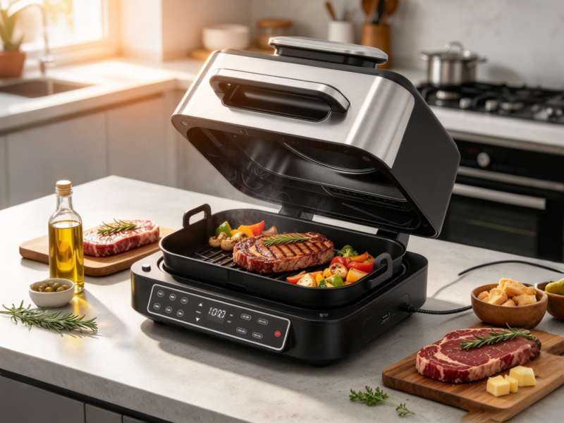 Beyond Air Frying: The Rise of Integrated Grill Plates in Next-Gen Appliances
