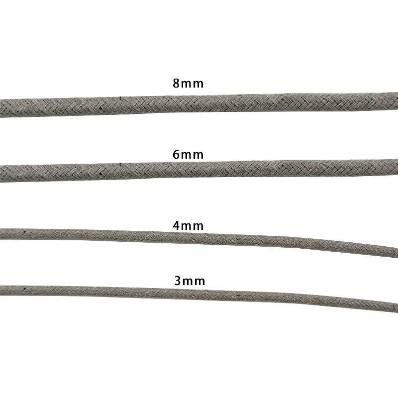 Wejoy Glath og knudelfri rullekantstribe i bomuldssnor, 2–8 mm, til sofa-kant, polstring, kantbeslag, møbelkant, bomuldssnor, kantbeslag til stol, pudsning til puder, kantbeslag til sofa, stol og puder, DIY-håndværk