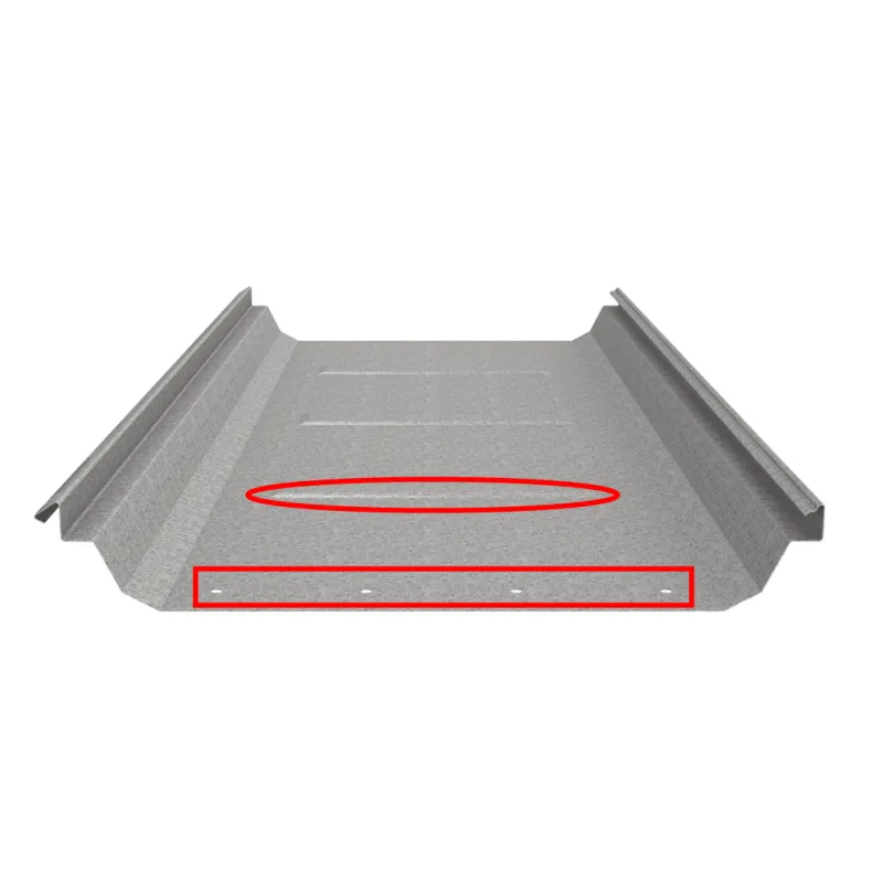 Glostar MR468 360° Stalni sustav metalne krovne ploče  Veliki raspon, otporan na vremenske prilike i toplinski prilagodljiv