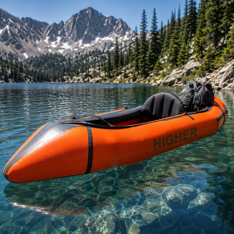Packraft ta' TPU ultral-ħafif | Kayak għall-espedizzjonijiet b’kwalità kommerċjali b’welding ta' frekwenza għolja