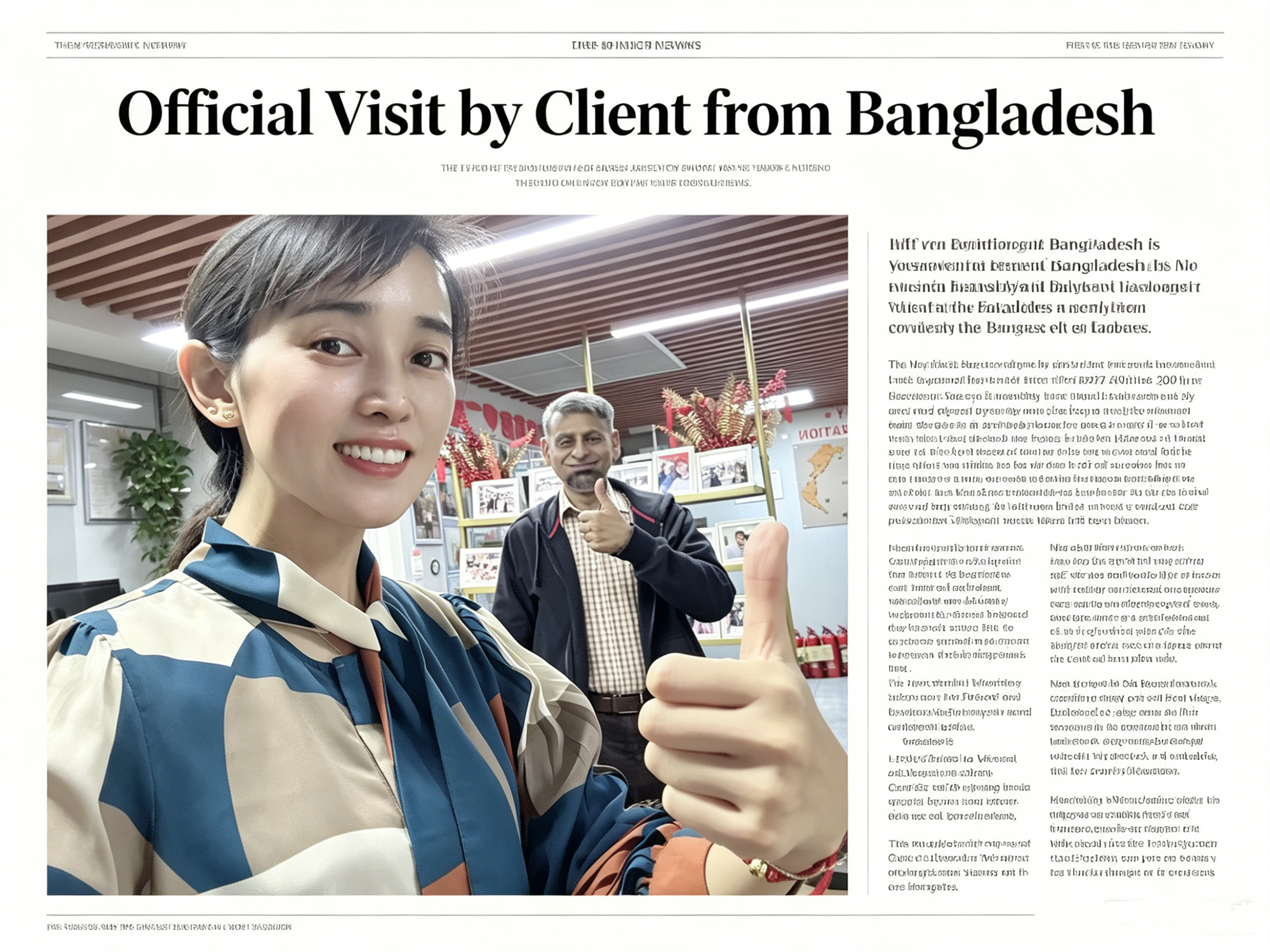 Visit from Bangladesh Partners | Exploring Win-Win Cooperation