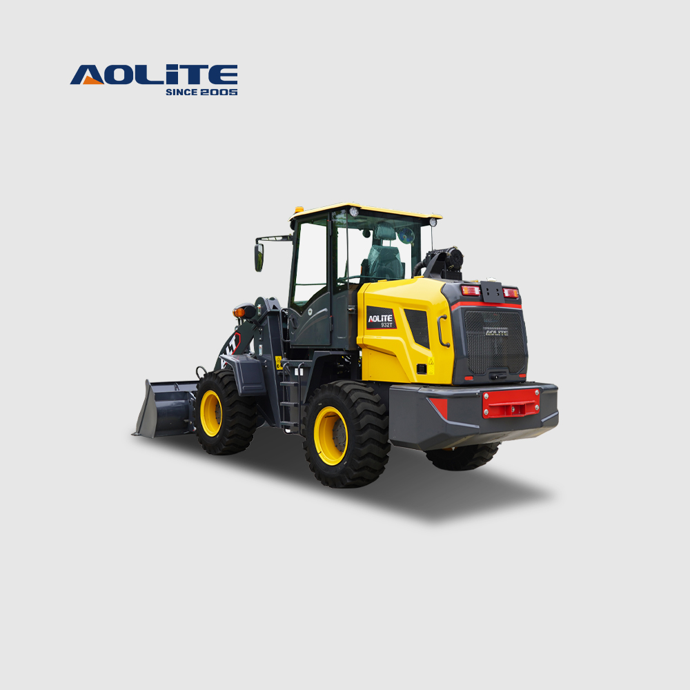 AOLITE 932T 디젤 4WD 2.0톤 기계식 조인트 전면 휠 로더