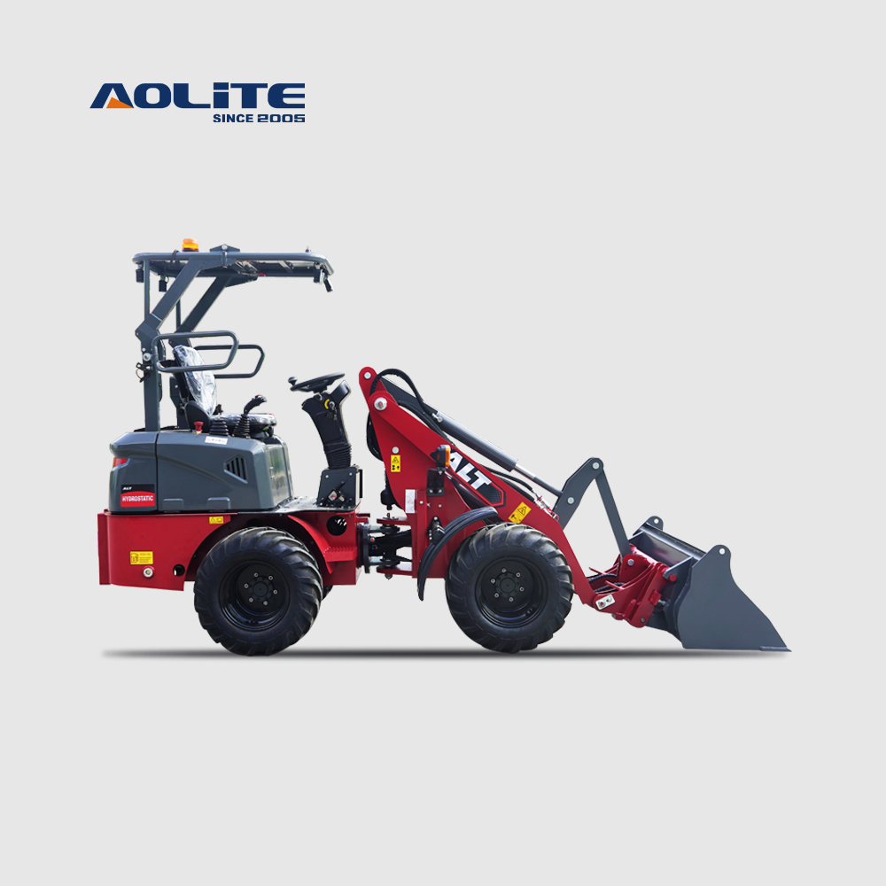 AOLITE 608H canopy CE certified factory supplier diesel front end mini wheel loader