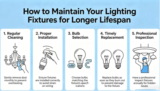How to Maintain Your Lighting Fixtures for Longer Lifespan